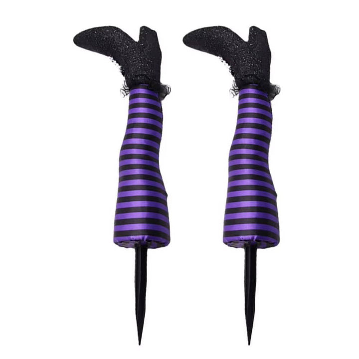 Dekoracja Halloween Nogi Czarownicy