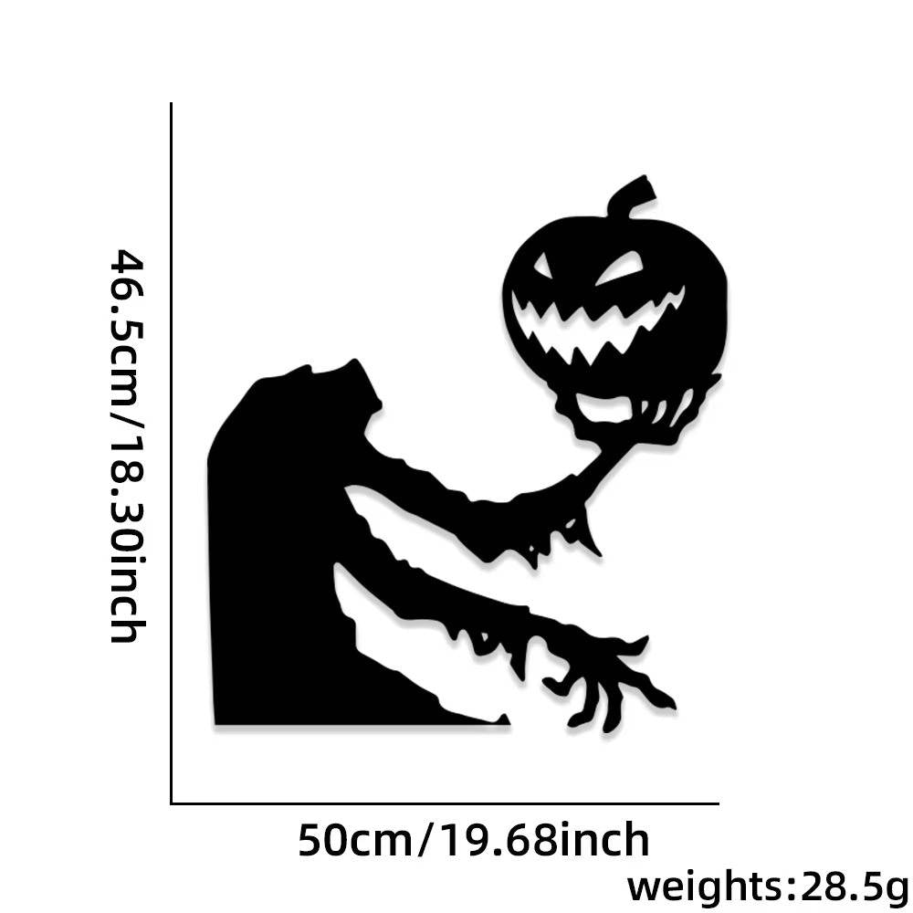 Straszne Dekoracje Okienne na Halloween