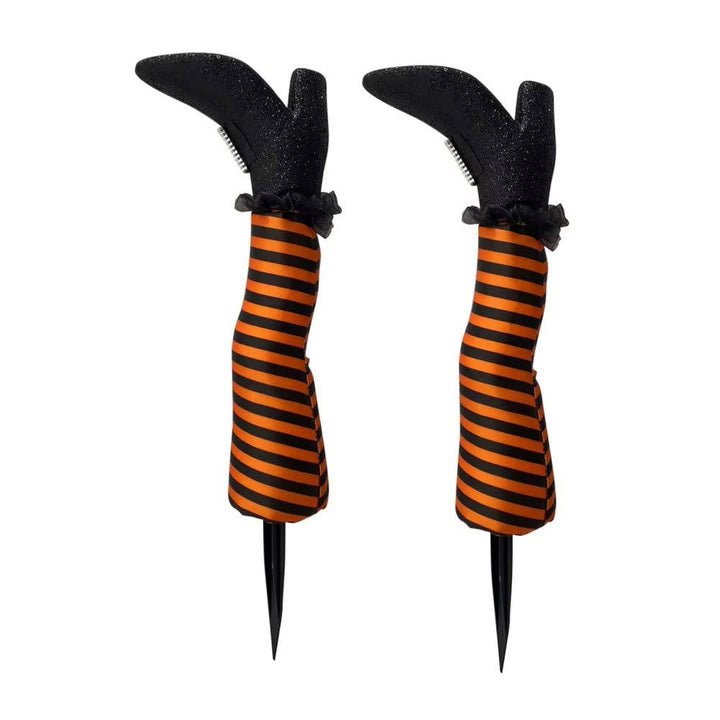 Dekoracja Halloween Nogi Czarownicy