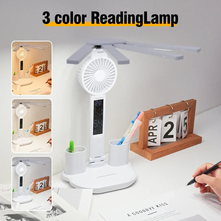 3w1 Wielofunkcyjna Lampa Biurkowa