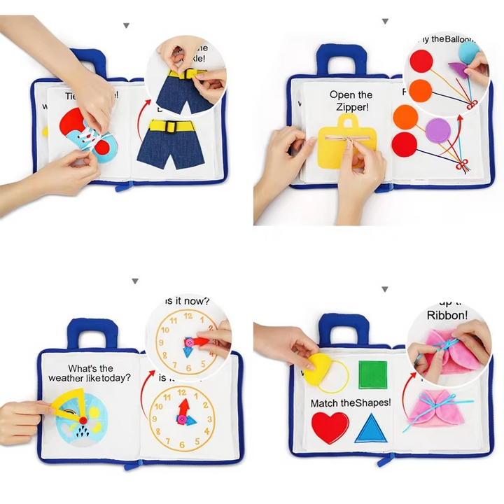 Książka Montessori dla Rocznego Niemowlaka