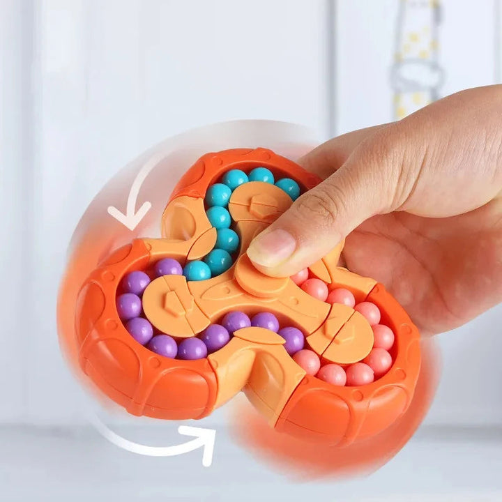Obracająca się Magiczna Fasola Fidget Toy (Losowy Kolor)