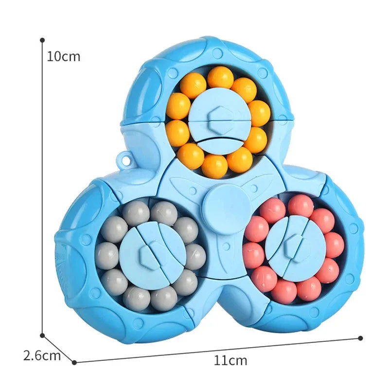 Obracająca się Magiczna Fasola Fidget Toy (Losowy Kolor)