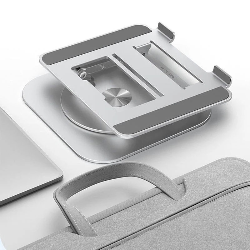 Stojak na laptopa z aluminium, obrotowy o 360 stopni