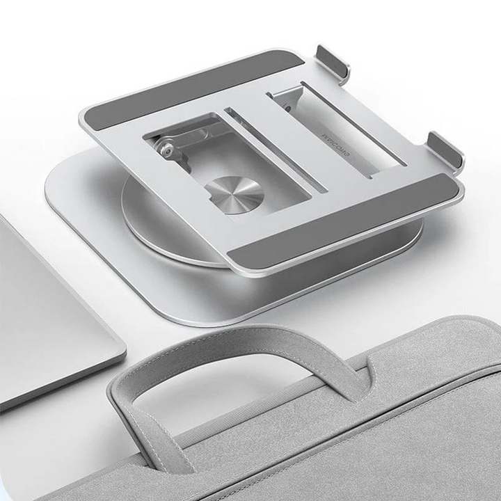 Stojak na laptopa z aluminium, obrotowy o 360 stopni