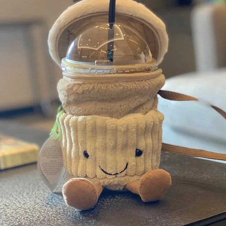 Torba na ramię w stylu Trendy Coffee Milk Tea