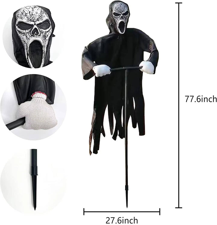 Straszne Dekoracje Halloweenowe na Zewnątrz