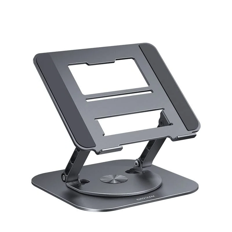 Stojak na laptopa z aluminium, obrotowy o 360 stopni