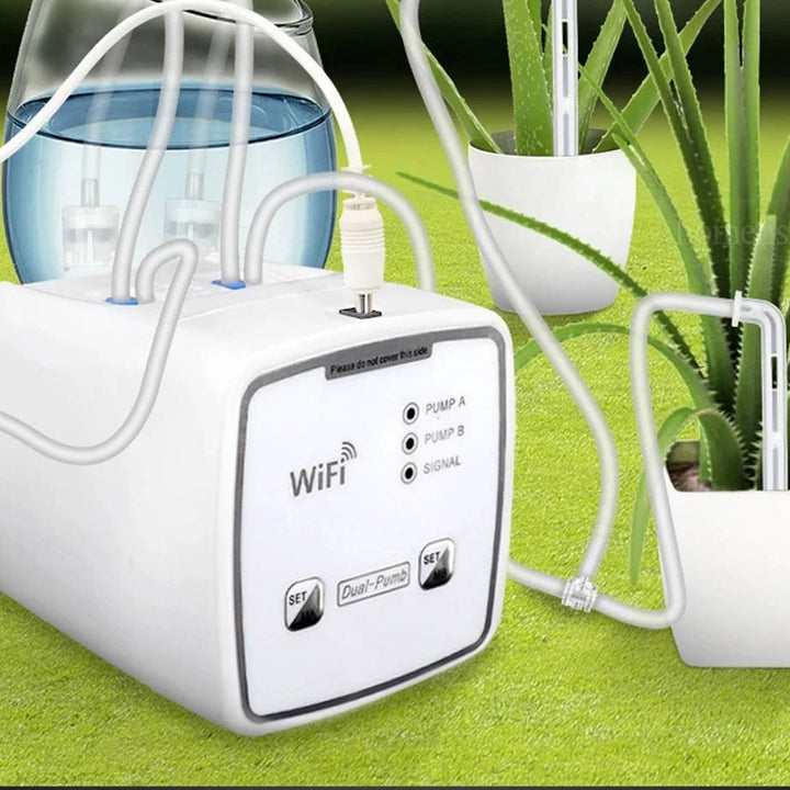Inteligentny Automatyczny Nawadniacz WiFi do Roślin - Do 20 Doniczek