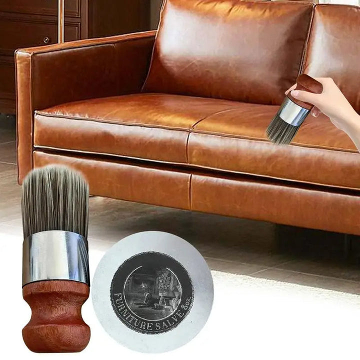 Zestaw balsamu do mebli skórzanych 120 ml