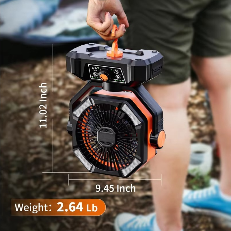 Przenośny Wentylator Chłodzący do Campingu