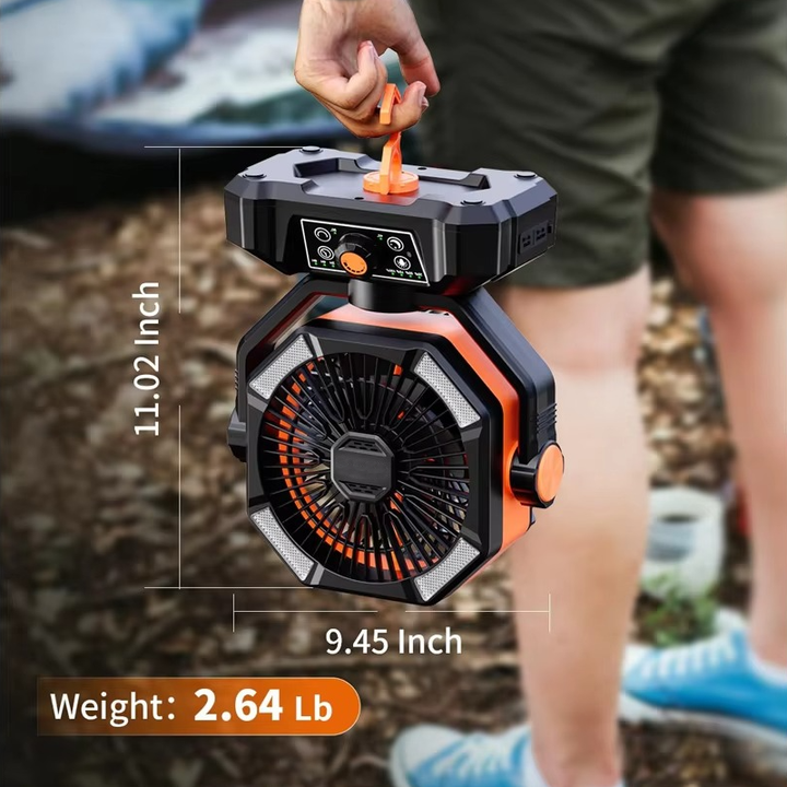 Przenośny Wentylator Chłodzący do Campingu