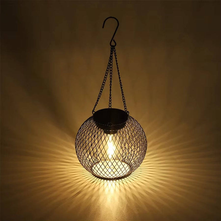 Zewnętrzna Solarna Lampa Wisząca