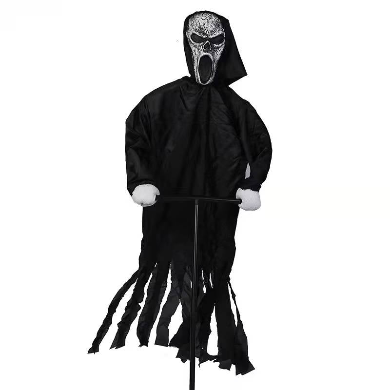 Straszne Dekoracje Halloweenowe na Zewnątrz