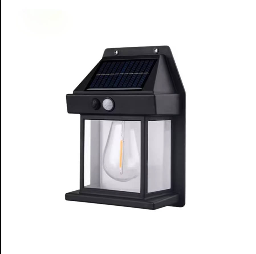 2 Zestaw Lamp Solarnych na Ścianę na Zewnątrz