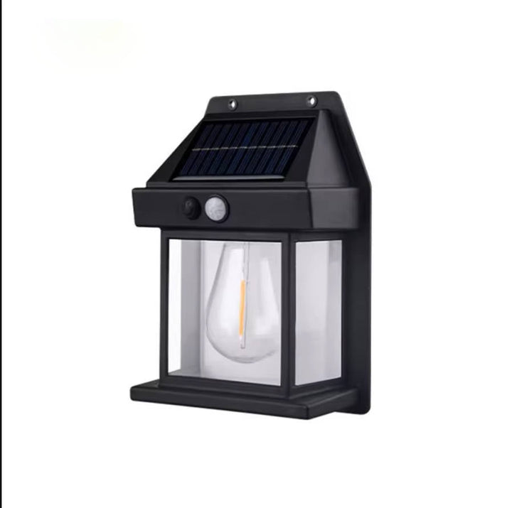 2 Zestaw Lamp Solarnych na Ścianę na Zewnątrz