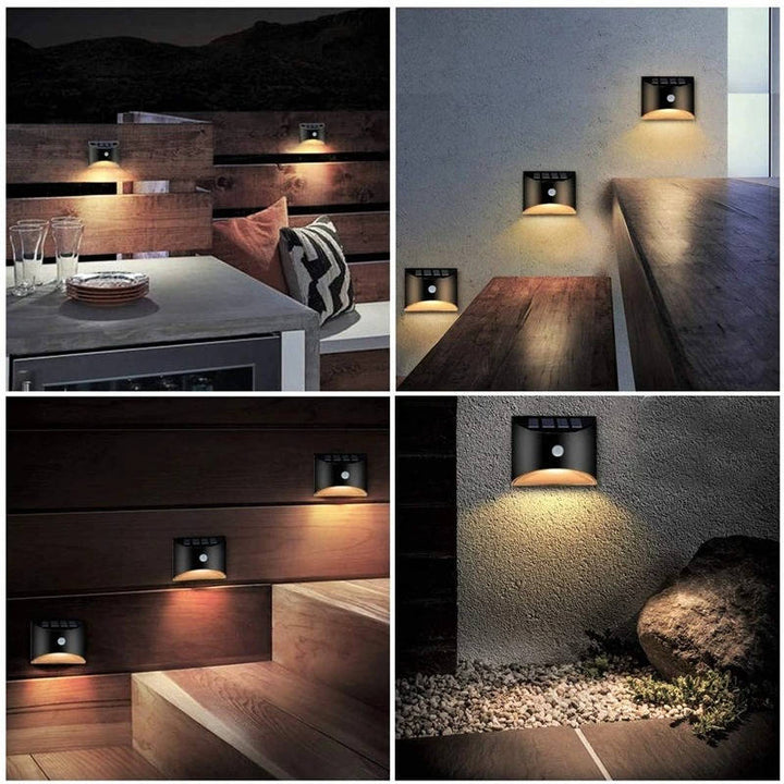 Lampy Schodowe na Płot - Czujnik Ruchu