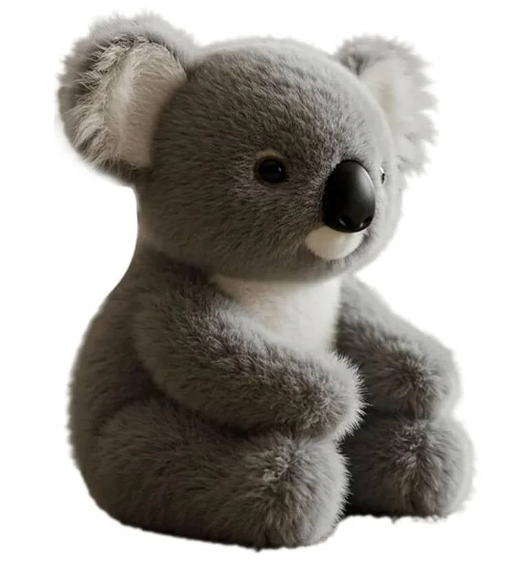 Realistyczne pluszowe misie koala na lęk i ulgę w stresie