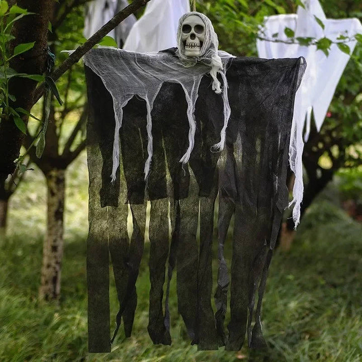 Halloweenowe Zawieszane Dekoracje Duchy Czaszki