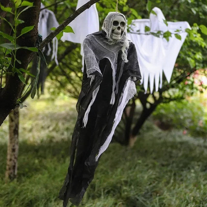 Halloweenowe Zawieszane Dekoracje Duchy Czaszki