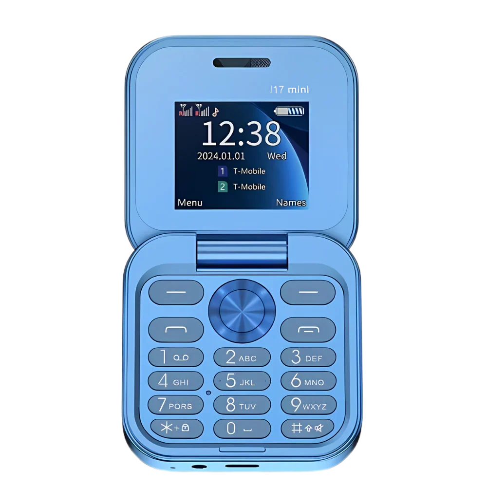 Dwa Sim Mały Składany Telefon Komórkowy