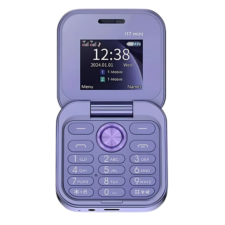 Dwa Sim Mały Składany Telefon Komórkowy