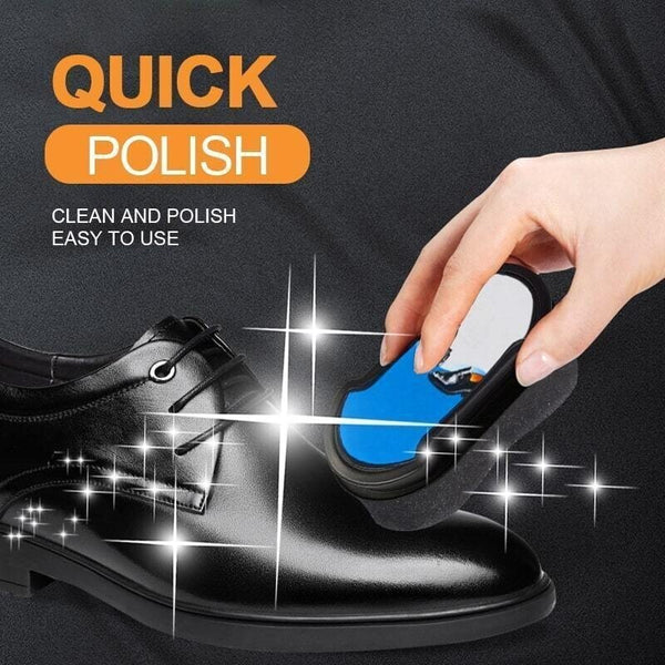 Polerka do butów z podwójną gąbką