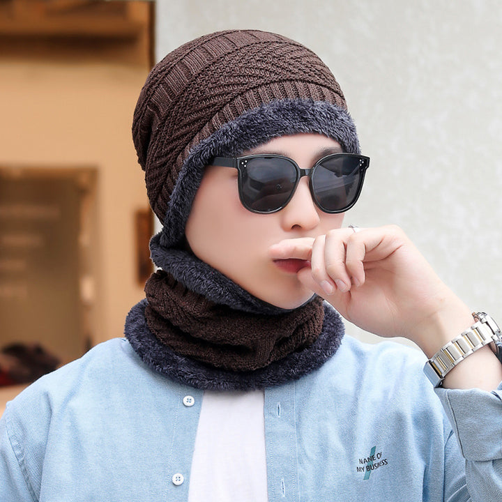 Kominiarka z polaru koralowego, unisex, ciepła czapka zimowa
