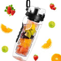 Butelka z wkładem na owoce 950 ml bez BPA, sportowa