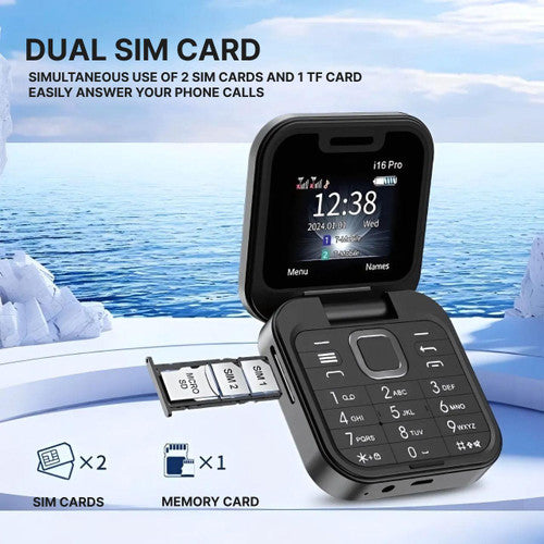 Składany telefon Dual SIM