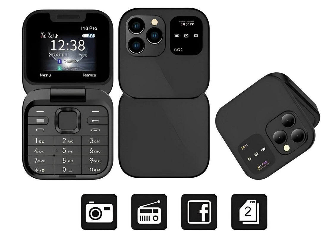 Składany telefon Dual SIM