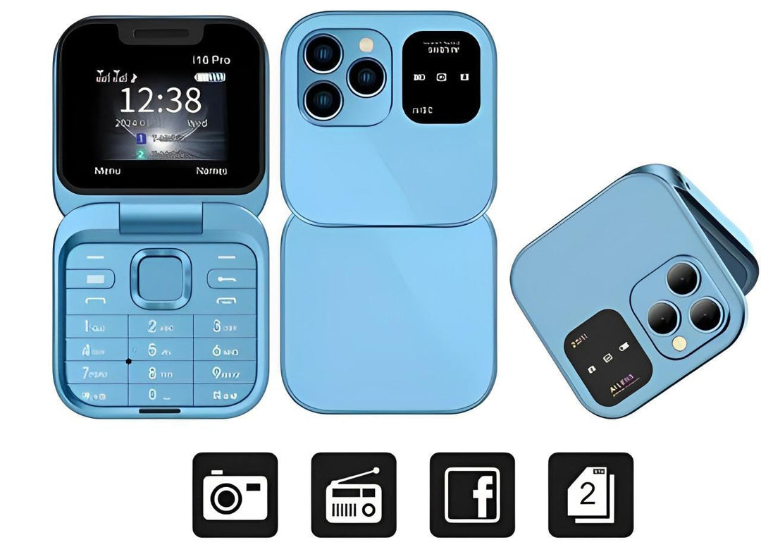 Składany telefon Dual SIM