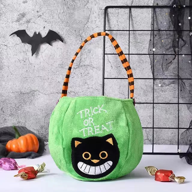 Torba na Halloween w kształcie dyni dla dzieci