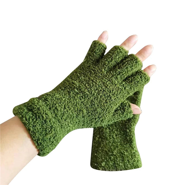Zimowe Rękawiczki Bez Palców Comfort Knit