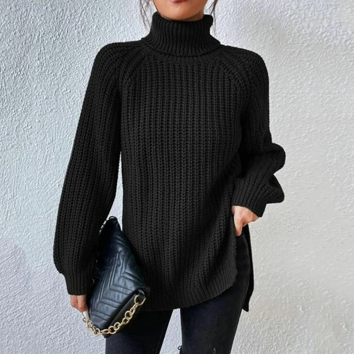 Sweter z golfem