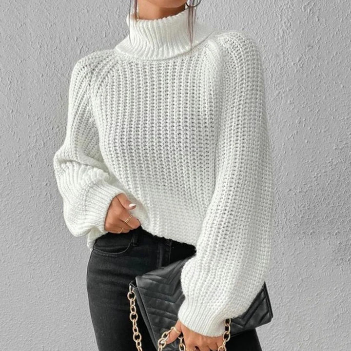 Sweter z golfem