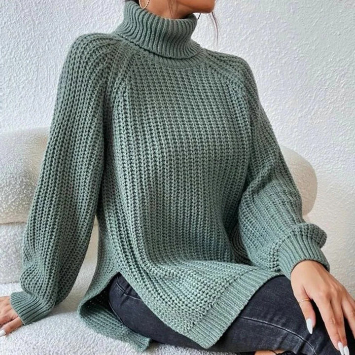 Sweter z golfem