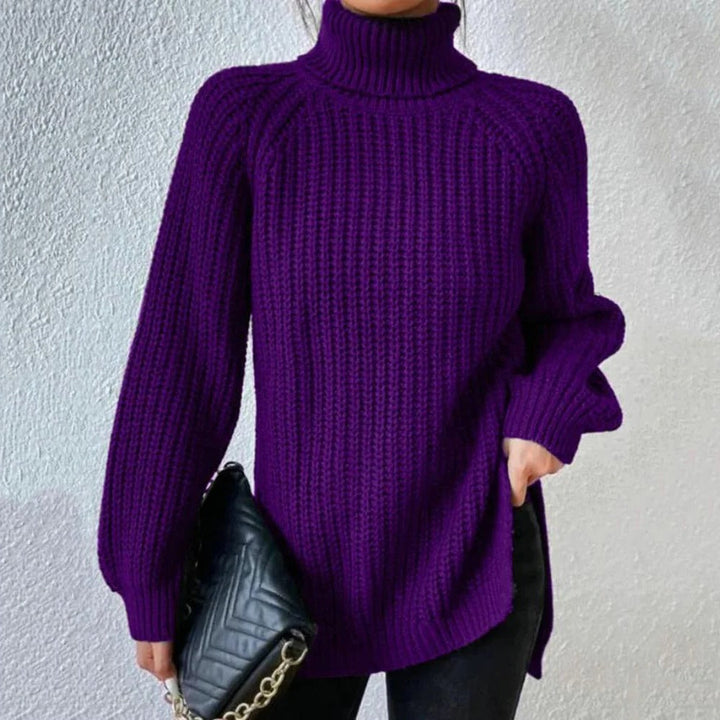 Sweter z golfem