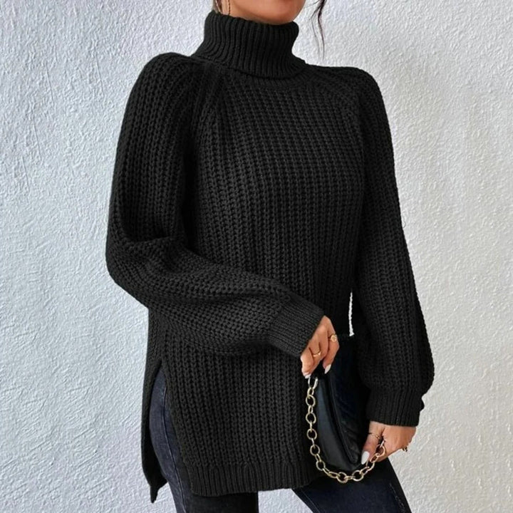 Sweter z golfem