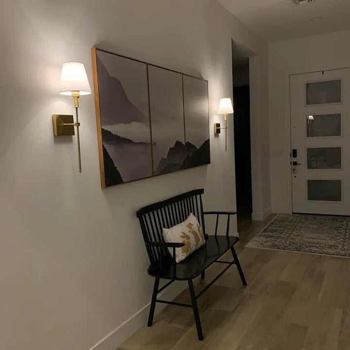 Zestaw Ładowalnych Bezprzewodowych Lamp Ściennych (2 szt.) - Oświetlenie na Baterie do Użytku Wewnętrznego i Zewnętrznego w Domu, na Patio i w Ogrodzie