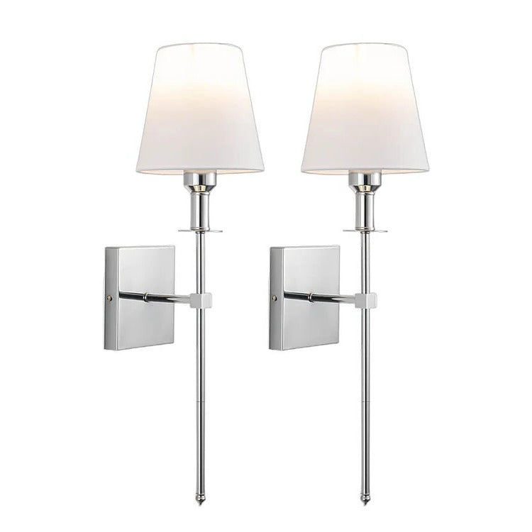Zestaw Ładowalnych Bezprzewodowych Lamp Ściennych (2 szt.) - Oświetlenie na Baterie do Użytku Wewnętrznego i Zewnętrznego w Domu, na Patio i w Ogrodzie