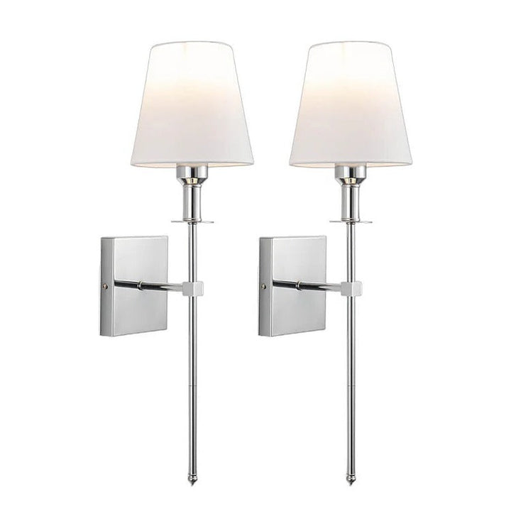 Zestaw Ładowalnych Bezprzewodowych Lamp Ściennych (2 szt.) - Oświetlenie na Baterie do Użytku Wewnętrznego i Zewnętrznego w Domu, na Patio i w Ogrodzie