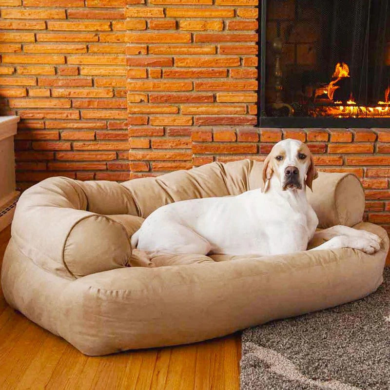 Sofa dla psa z poduszką