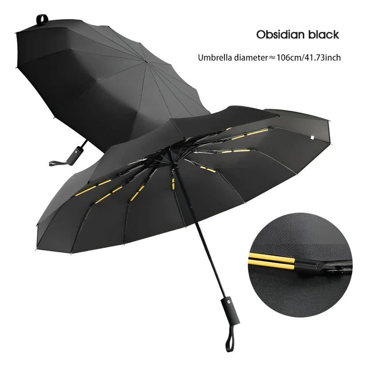 Ekologiczny, wiatroodporny parasol