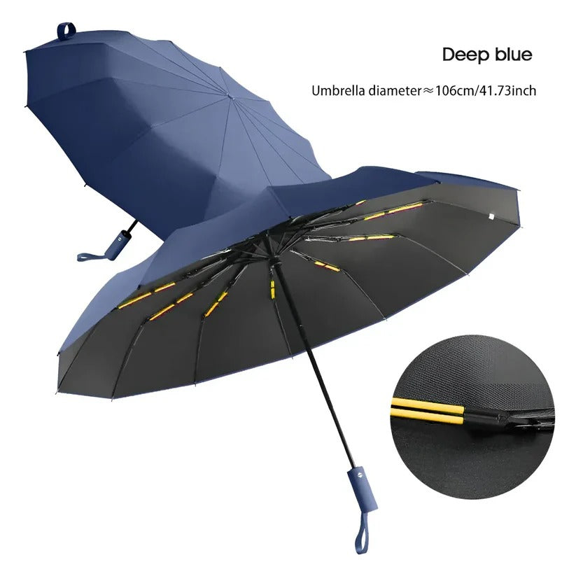 Ekologiczny, wiatroodporny parasol