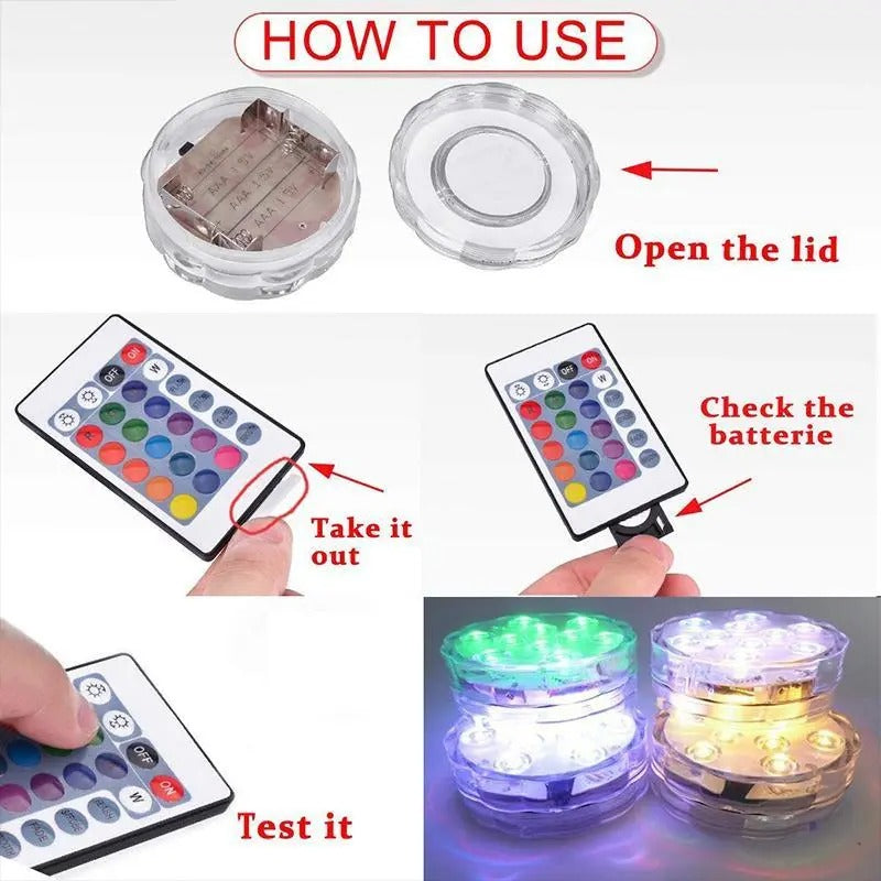 Podwodne lampy LED