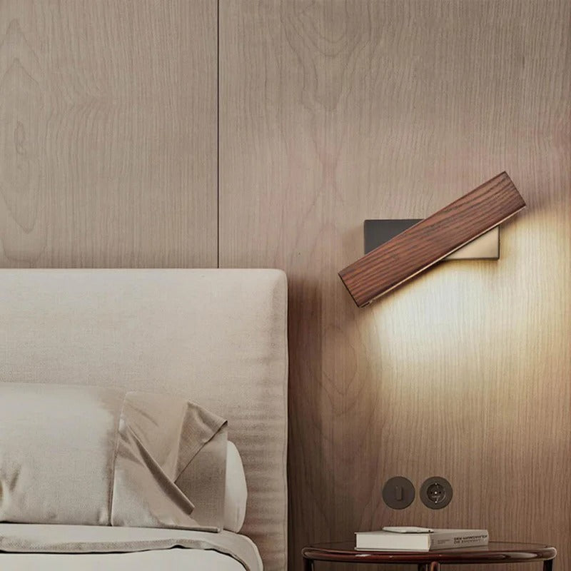 Lampa LED montowana na ścianie