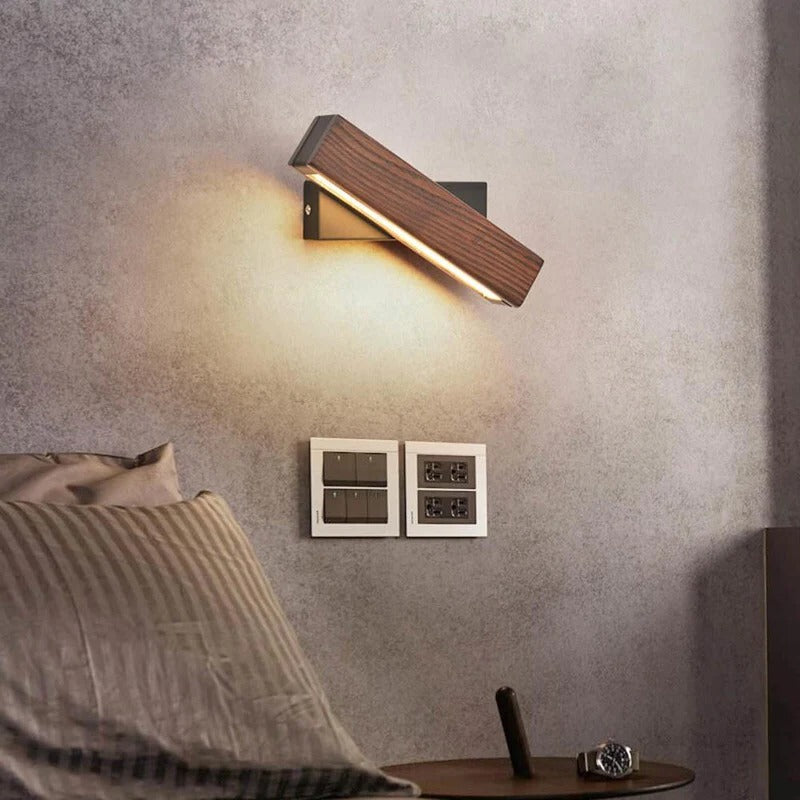 Lampa LED montowana na ścianie