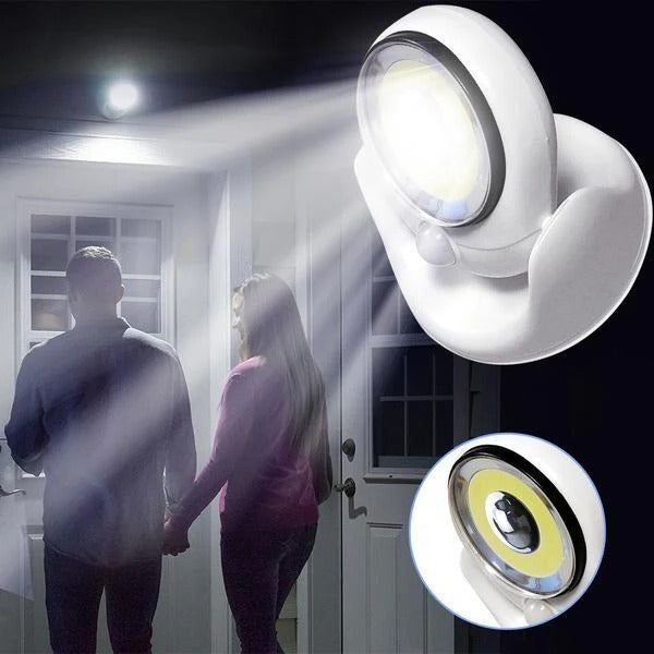 Lampa LED z czujnikiem ruchu