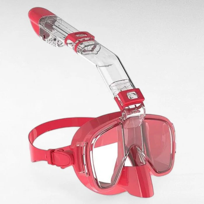 Maska do snorkelingu z systemem suchej góry